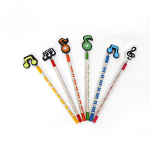 FQ marca atacado pop up colorido arte logotipo personalizado bonito lápis de madeira